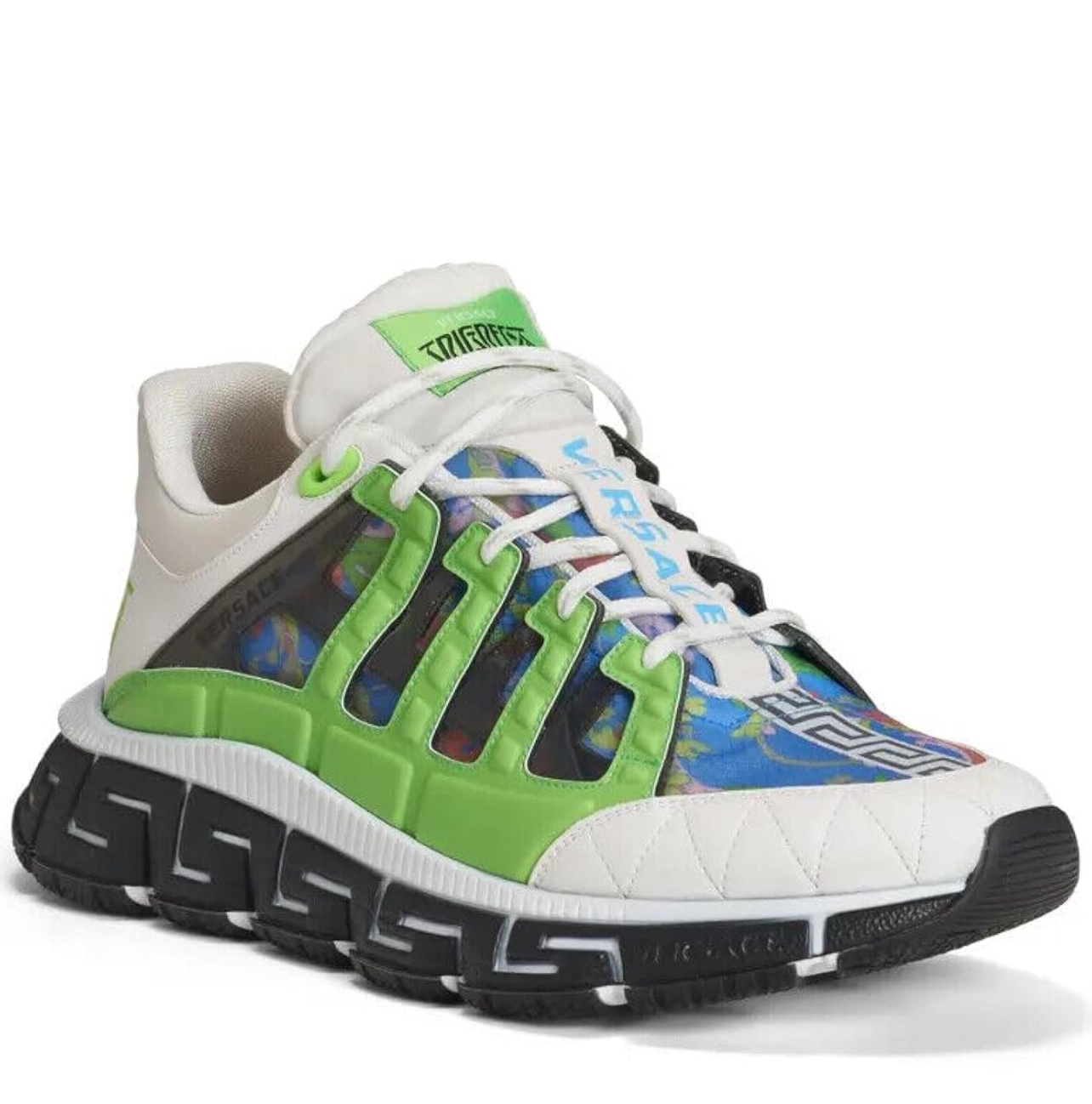 Versace Trigreca Colorblock Fashion Trainer Sneakers