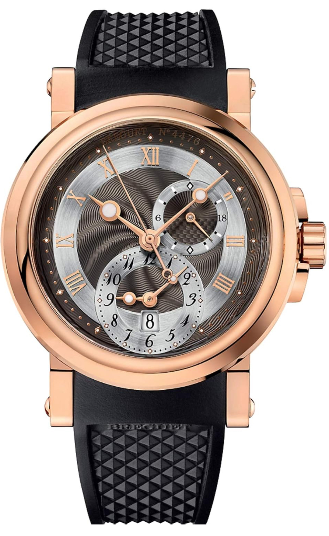 Breguet Marine Dual Time Rose Gold Watch