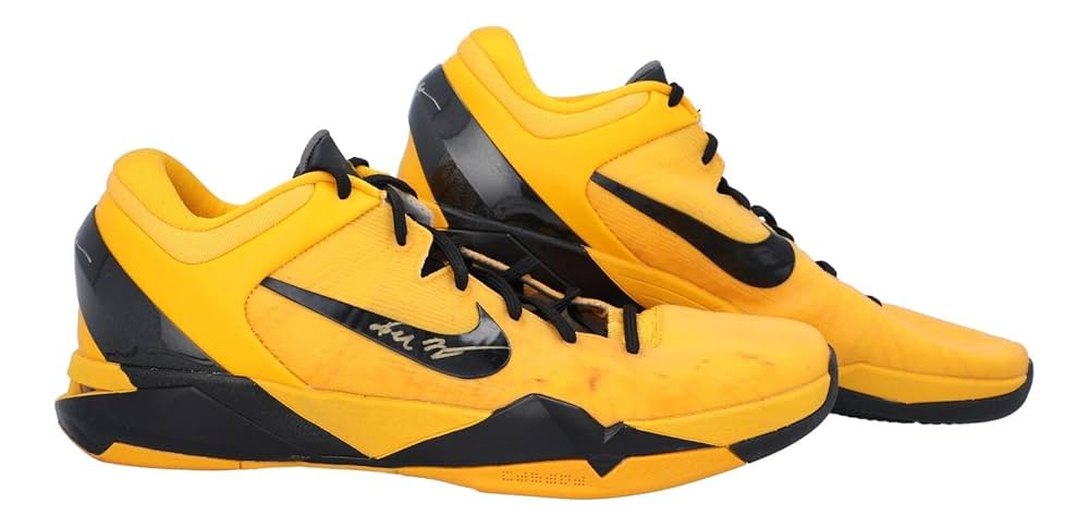 2012 NBA Playoffs Kobe Bryant Game Used Shoe