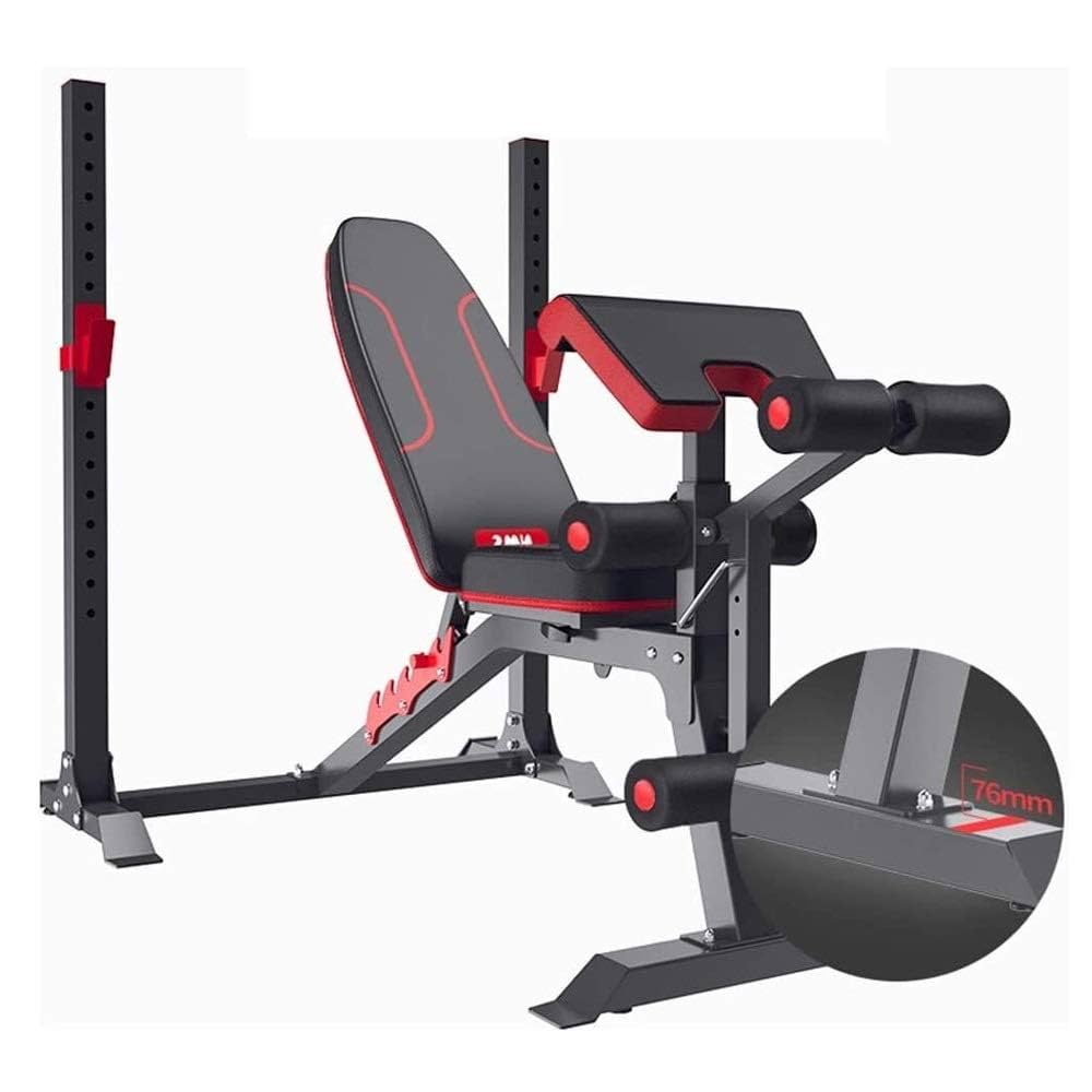 Adjustable Benches Squat Rack Weight Table Weight Bench Press Rack Multifunctional Squat Rack Fitness Equipment