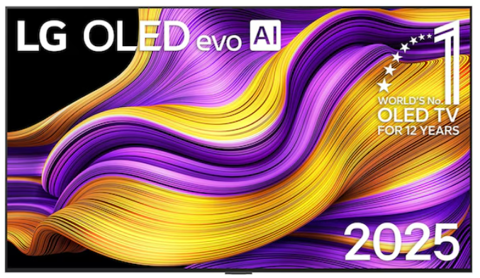 65 Inch LG OLED evo AI G5 4K Smart TV 2025